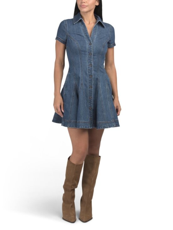 7 For All Mankind Dresses & Skirts - 7 FOR ALL MANKIND Stitched Mini Dress
